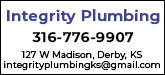 Integrity Plumbing Sponsorship Banner